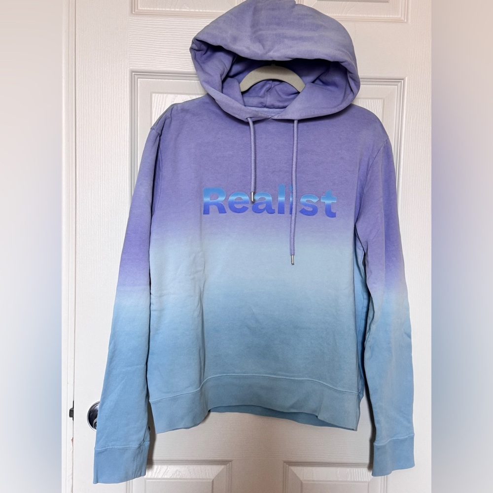 Paco Rabanne Purple and Blue Gradient Hoodie